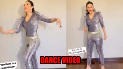 Gauahar Khan looks stunning in shimmery jumpsuit, grooves in latest video