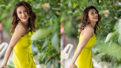 Gorgeous Bengali actress Mimi Chakraborty drips with serenity in satin green midi dress, watch video