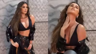 Haye Garmi: Tara Sutaria makes internet drool over her beauty, looks sensuous during photoshoot in black latex outfit and bralette