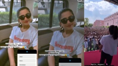 Hello Jaipur: Rashmika Mandanna shares crazy fandom moment from ‘Pink city’, fans love it