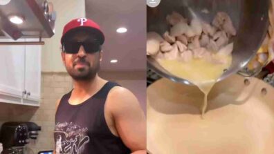 Hilarious: Diljit Dosanjh makes ‘Khatarnak Kadai Chicken’ in kitchen, shares video