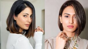 Hina Khan and Erica Fernandes, leading ladies of TV slaying in short hair