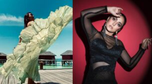 Hina Khan and Surbhi Jyoti ‘dare to bare’ in strapless, see-through sensuous outfits, you will go bananas