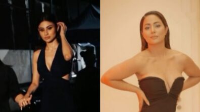 Hina Khan or Mouni Roy, who do you think ooze in glam in black bodycon?