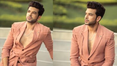 Hotness Alert: Karan Kundrra Looks Dapper In Pink Suit Look