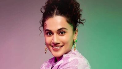 How to wear your smile as an accessory is demonstrated by Taapsee Pannu