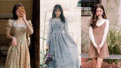 With these adorable Korean dresses, you may freshen up your closet