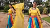 Imlie: Sumbul Touqeer Khan shares gorgeous video wearing yellow blouse and rainbow printed skirt, we are crushing