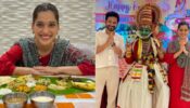 In Pics: Priya Bapat celebrates Onam, enjoys wholesome Sadhya 