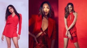 Janhvi Kapoor, Ananya Panday, or Kiara Advani: Who looked elegant and beautiful decked in a red mini dress?
