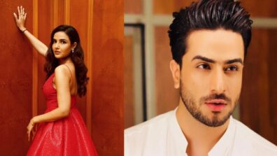 Jasmin Bhasin shares “dolled up” avatar in red midi skirt outfit, BF Aly Goni approves style game