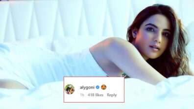 Jasmin Bhasin shares super-hot bedroom photo, BF Aly Goni is lovestruck