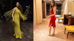 Jasmin Bhasin’s Picturesque Figure In Seven Shades Of Rainbow