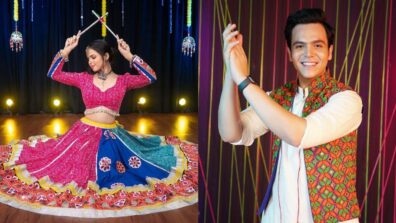 Jhoom Re Gori: TMKOC actors Palak Sindhwani and Raj Anadkat are ready for Navratri with dandiya, check out