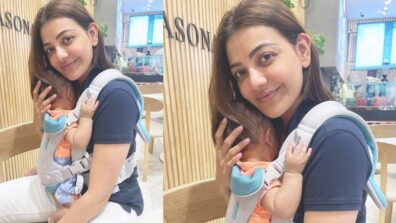 Kajal Aggarwal Shares Cute Photo With Baby Neil In Her Arms