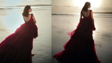 Kanika Mann Looks Like A Princess In Red Ruffled Gown