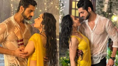 Karan Wahi and Niyati Fatnani prompt fierce chemistry in rain, fans in love 