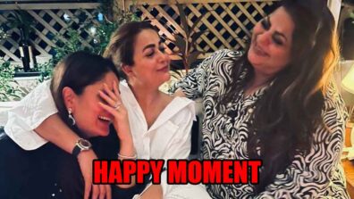 Kareena Kapoor Khan enjoys giggles with BFF Amruta Arora; Karisma Kapoor and Malaika Arora drop hearts