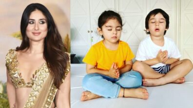 Kareena Kapoor Khan shares adorable pictures of son Taimur and niece Inaaya praying, pours love-filled birthday wishes