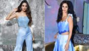 Katrina Kaif or Kiara Advani: Whose blue corset crop top style is a statement fashion?