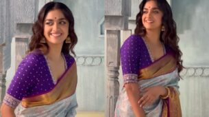 Keerthy Suresh flaunts South Indian tradition like a queen, dazzles in special saree