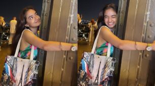 Khushi Toh Dekho: Anushka Sen romps in Paris, hugs iconic ‘Eiffel Tower’