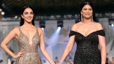 Kiara Advani lights up the runway in style, slips in designer couture