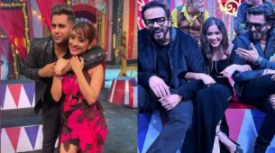 KKK 12 Finale: Rajiv Adatia reunites with dear friend Shivangi Joshi, Jannat Zubair Rahmani is flanked by Rohit Shetty and Ranveer Singh