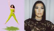 Kourtney Kardashian Looks Like She’s Floating On Matcha As She Shares New Picture For Promoting Her Brand “Lemme” In Green