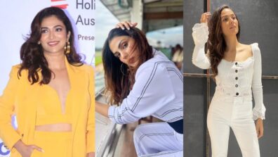 Latest Pictures: Ridhima Pandit, Rhea Chakraborty, And Mira Rajput In Pastel Color Chic Pantsuits For Stepping Out In The City