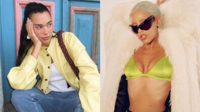 Marvellous Singers Doja Cat And Dua Lipa Stealing The Glamour In Tiny Shimmery Ensembles, Take A Look