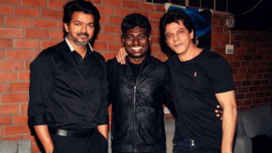 Men In Black: ‘Jawan’ director Atlee spends birthday with Shah Rukh Khan and Thalapathy Vijay, pic goes viral