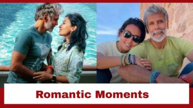 Milind Soman And Wife Ankita Konwar’s Romantic Moments During Travel