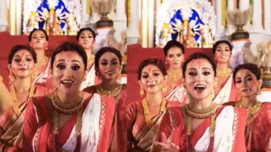 Mimi Chakraborty celebrates Durga Pujo with her special song ‘Amader Pujor Gaan’, watch