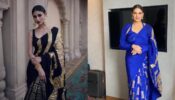 Mouni Roy In Black Or Himanshi Khurana In Blue: Who Slayed In Masaba Gupta Designer Saree?