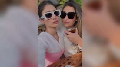 Mouni Roy is busy chilling with girl gang, flaunts white and pink co-ord style on Instagram