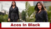 Mrunal Thakur Aces Her Shacket Ensemble In Black