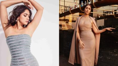 Mrunal Thakur Draws Attention In A Silver Bodycon Dress; View The Diva’s Most Magnificent Fashion Moments