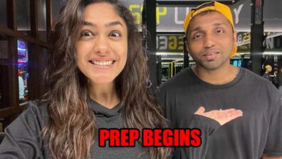 Mrunal Thakur shares happy photo from gym, writes ‘prep for the next begins’