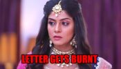 Muskuraane Ki Vajah Tum Ho: Katha’s letter gets burnt