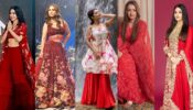 Navratri 2022: Day 2 Sara Ali Khan, Hina Khan, Avneet Kaur, Trisha Krishnan, And Aishwarya Rai Red Outfits Add Glamour To Festive Season