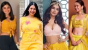 Navratri Special 2022: Day 4 Kriti Kharbanda, Kanika Mann, Divyanka Tripathi, Avneet Kaur,  And Others Embracing Yellow Day Look