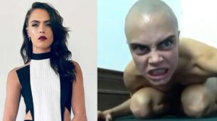 Netizens Freak Out After Watching The Bizarre Throwback Clip Of Cara Delevingne Being Nak*d And Bald, Take A Look
