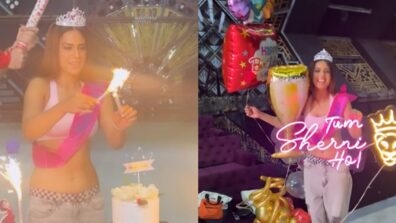 Nia Sharma blasts with joy as she celebrates her birthday, watch video