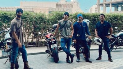 “Painting Town With Red” Ishaan Khatter Enjoys Bike Ride With His Gang