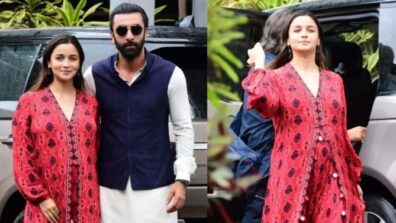 Parents-to-be Alia Bhatt And Ranbir Kapoor Spotted At Private Airport In Ethnic Ensemble