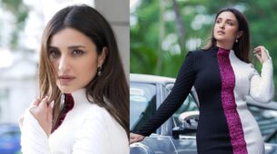 Parineeti Chopra Sizzles The Multicoloured Bodycon Dress Incredibly