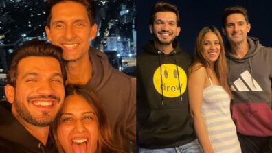 Pawri Ho Rahi Hai…: Nia Sharma is busy chilling with Ravi Dubey at Arjun Bijlani’s Taj Mahal, see inside pic