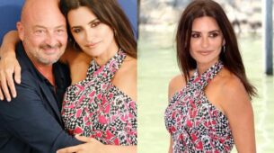 Penelope Cruz Stuns In Chanel As Wears A Printed Gown For The Venice Film Festival Premiere Of Her New Movie L’immensità