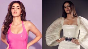 Pink latex to white puff sleeves: Ananya Panday’s style amazes us every time. Have a look